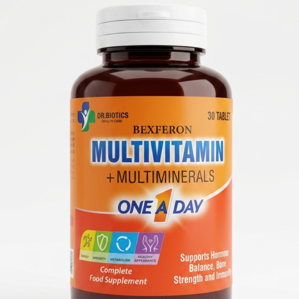 Dr. Biotics Bexferon: Complete Daily Multivitamin & Multimineral (30 Tablets
